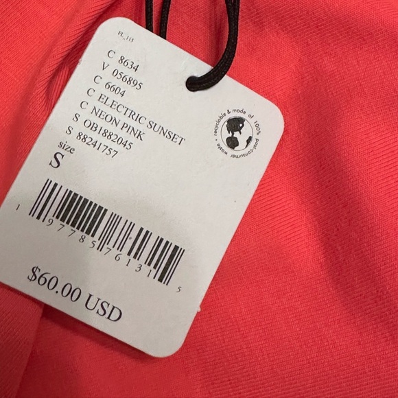 FREE PEOPLE Hot Shot Tee Rhomper Electric Sunset NEW WITH TAGS Sz S - Picture 8 of 8